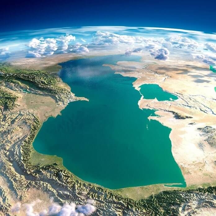 Mar Cáspio - os maiores lagos do mundo