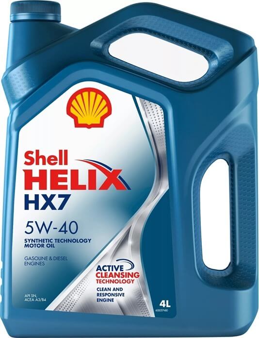 „SHELL Helix HX7 5W-40“